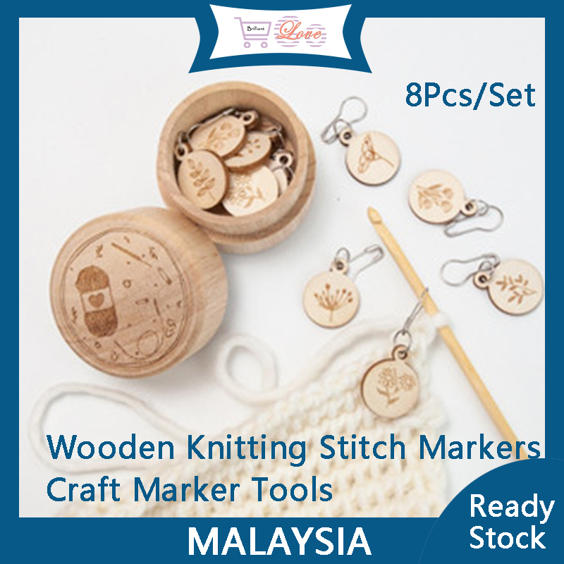 500 Pcs Mix Color Knitting Stitch Counter Crochet Locking Stitch Markers  Safety Pin Decor DIY Craft