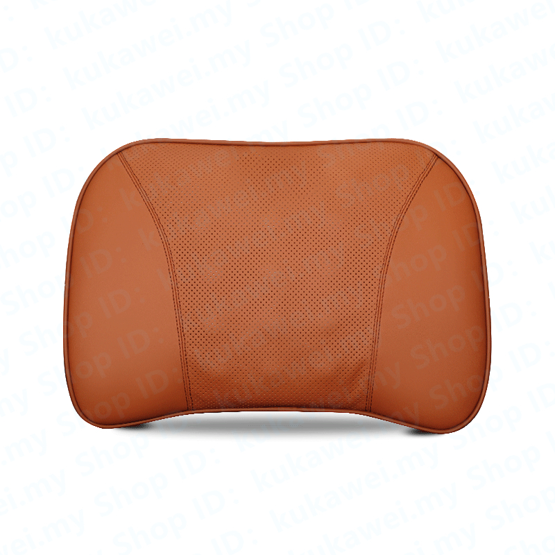 HONDA genuine leather dermis headrest and Lumbar support for Accord