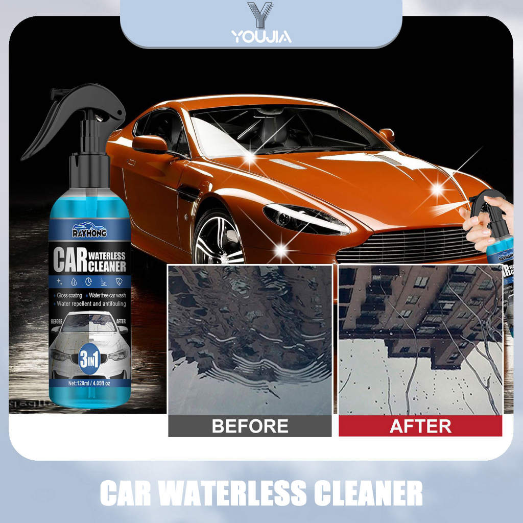 Rayhong 3 In 1 Car Paint Coating Decontamination Spray Waterless ...