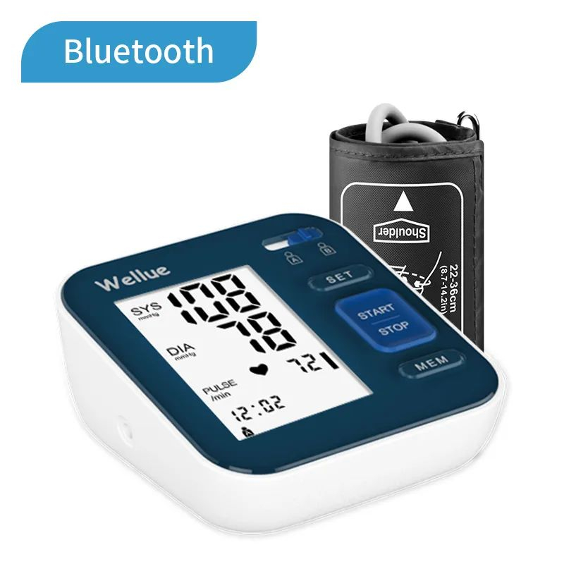Checkme Wellue Upper Arm Blood Pressure Monitor Automatic Digital