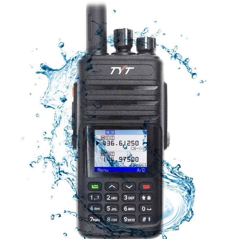 NEW TYT THUV8200 10W IP67 CTCSS/DCS DTMF Dual Band VHF/UHF Two Way