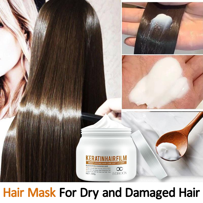 Keratin hair mask treatment hair mask softening hair mask scalp