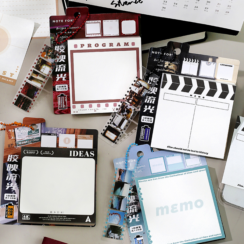Mr. Paper 120 sheets/bag Large size Pad of notesins style Creative film