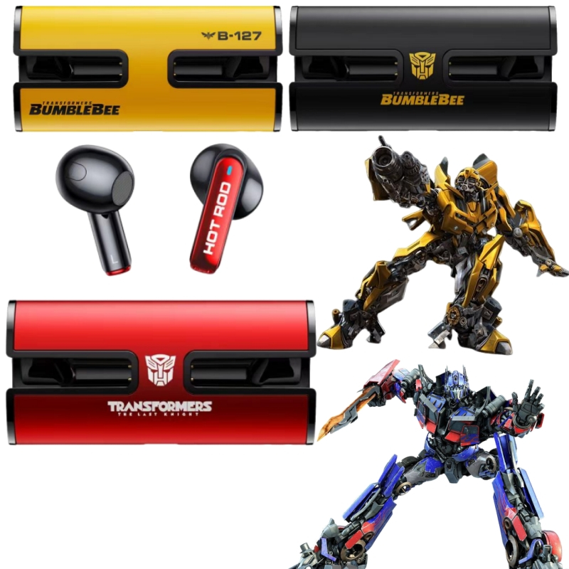 Transformers TWS Wireless Bluetooth Noise Cancelling Gaming Earbuds