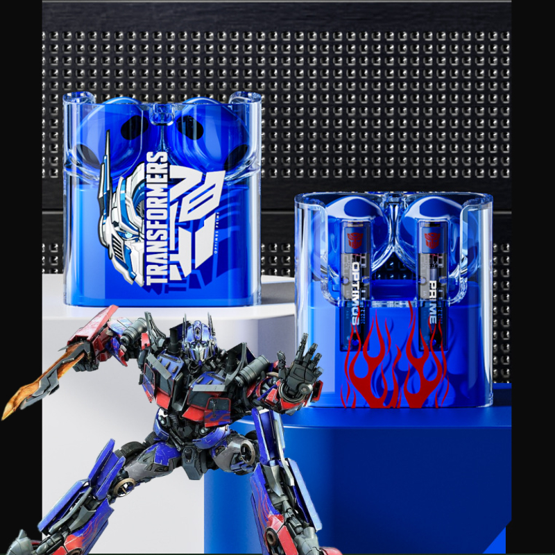 Transformers TWS Wireless Bluetooth Noise Cancelling Gaming Earbuds