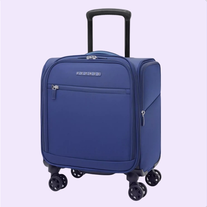Verage Trolley Case Suitcase 14-Inch Small Canvas Carrying Case
