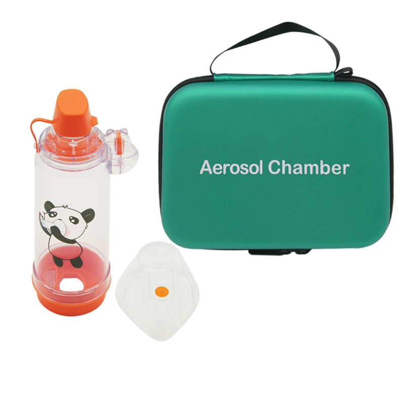 Canack Aerosol Chamber Silicone Aerosol Inhaler Chamber Nebulization