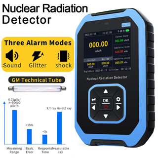 Geiger Counter Nuclear Radiation Detector Personal Dosimeter Marble