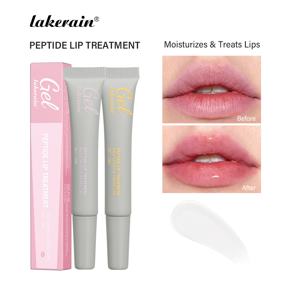 Lakerain Moisturizing Peptide Lip Treatment Lip Mask Gel To Remove Dead