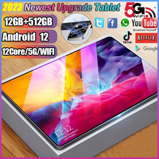 : All-New 10.1-in Tablet, 2+16G Ultra-Thin HD Display (2.4G/5G  WiFi, 256G), Android Tablet, Learning Game Video Office Tablet,Supports  Dual SIM Communication : Electronics