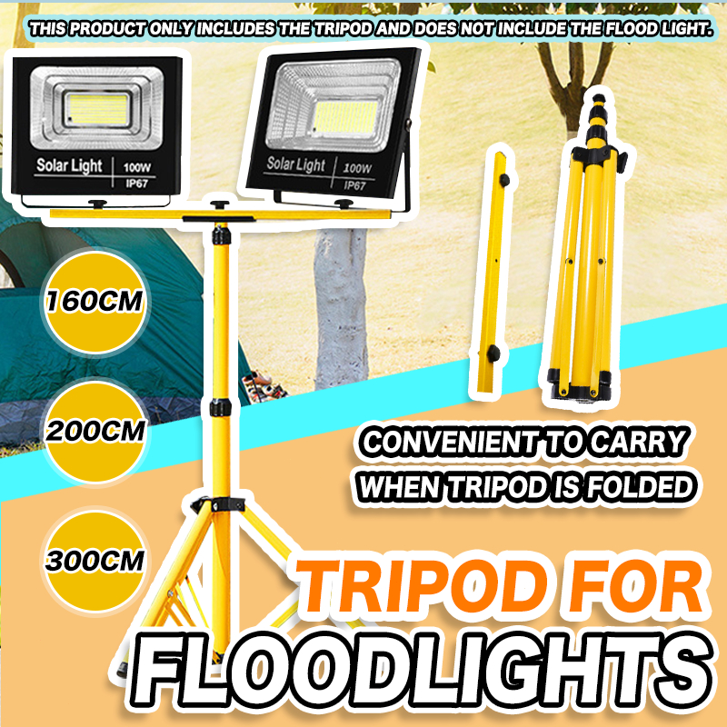 [Ready Stock ]160CM/200CM/300CM Spotlight Stand Tripod Stand for LED