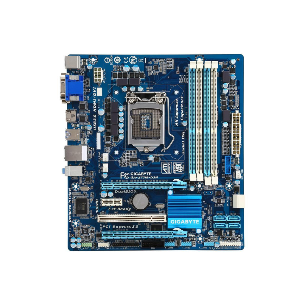 GIGABYTE GA-Z77M-D3H-MVP LGA 1155 Intel Z77 HDMI SATA 6Gb/s USB 3.0 ...
