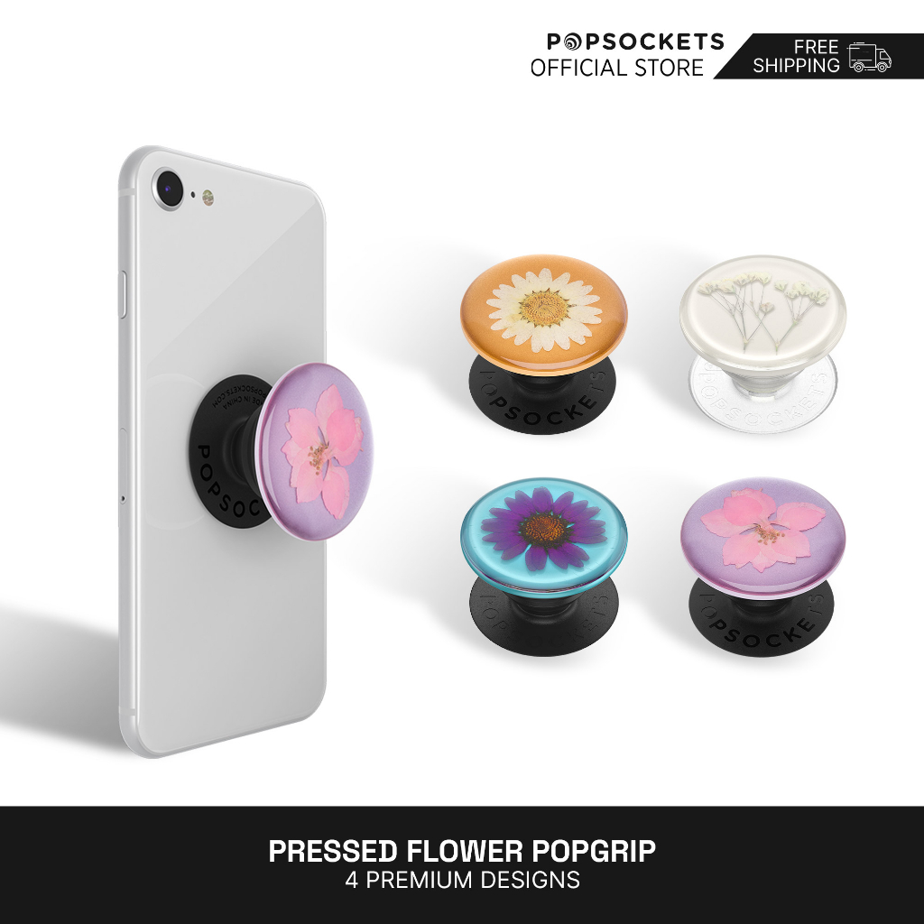 PopSockets Pressed Flower PopGrip | The Premium Phone Grip | PopGrip | Pop  Socket | Pop Sockets | Pop Soket | PopSocket | Shopee Malaysia