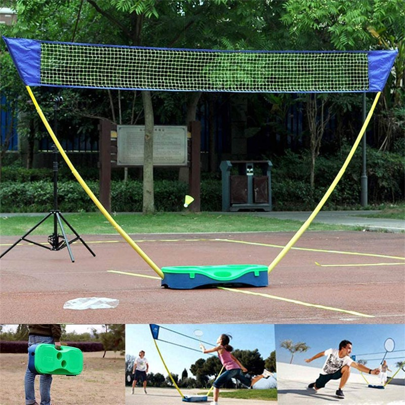 Badminton Net Stand Simple Folding and Storage Badminton Net Stand 3in1