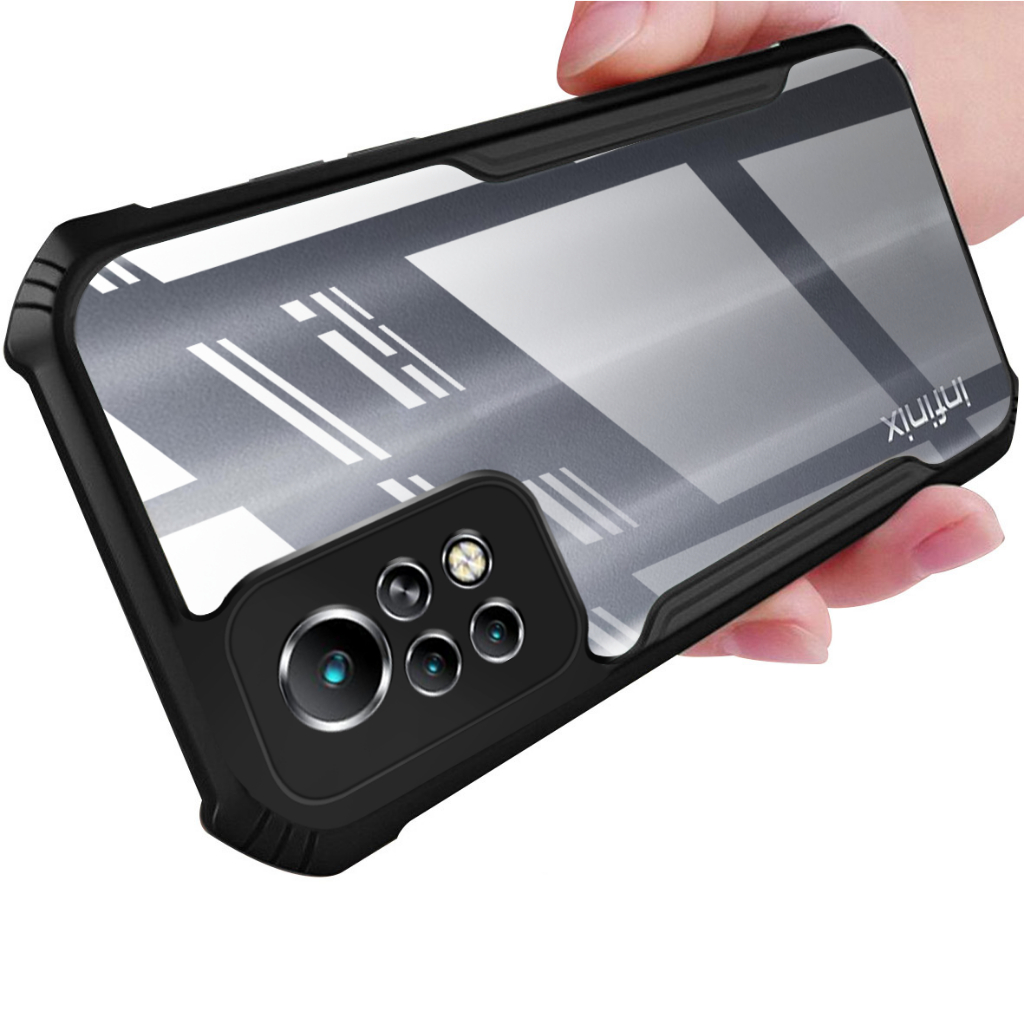 Heavy Duty Transparent Acrylic Shockproof Casing For infinix Hot 11S 30 ...