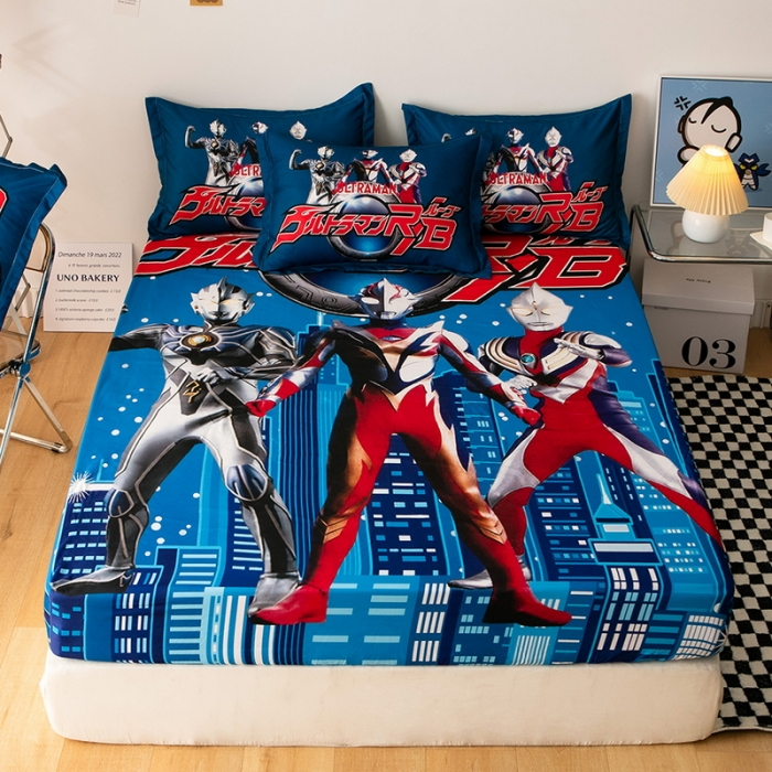 3 IN 1 Cartoon Cadar Spider-Man Print Bedsheet For Kids Single/Super ...