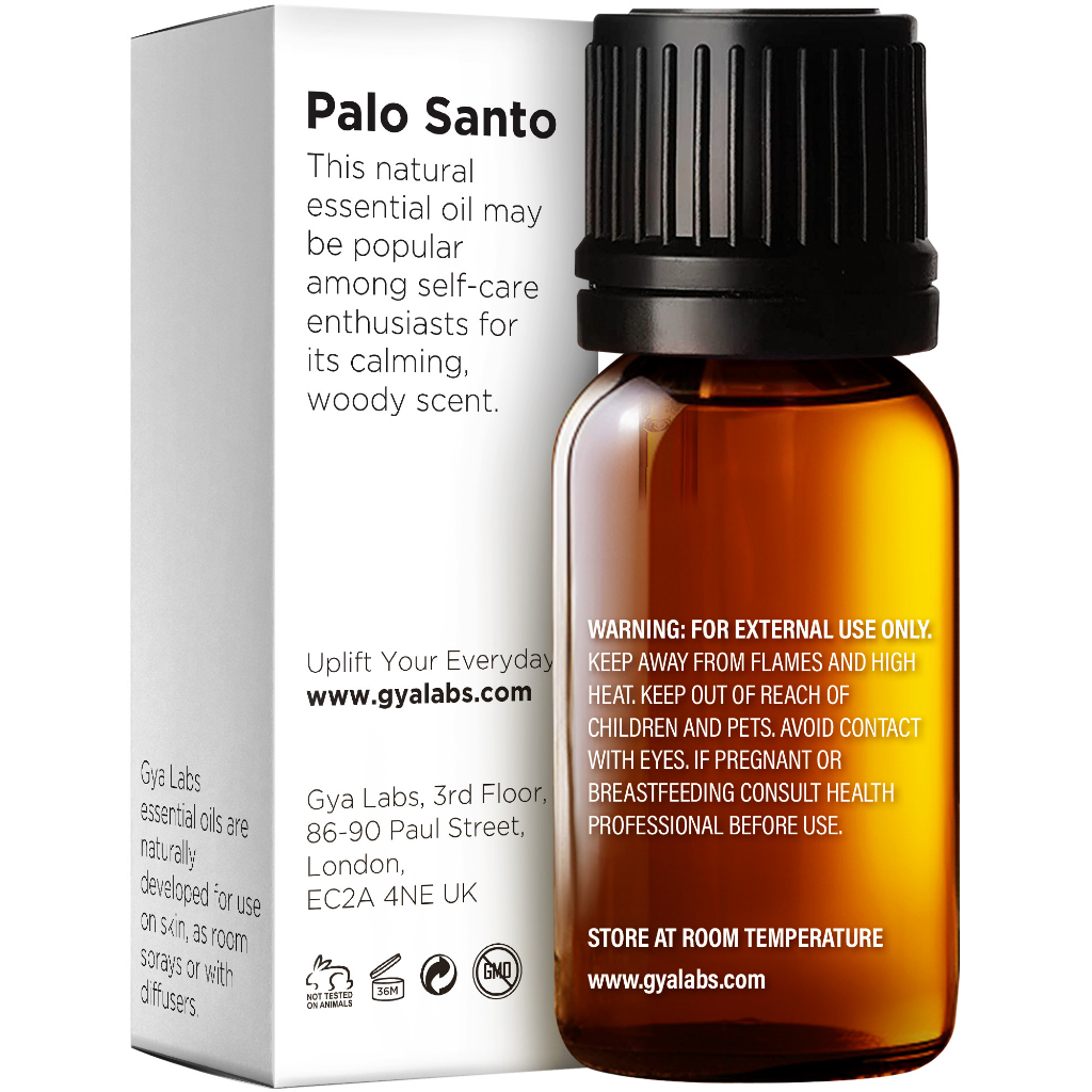  Gya Labs Palo Santo Essential Oil for Diffuser