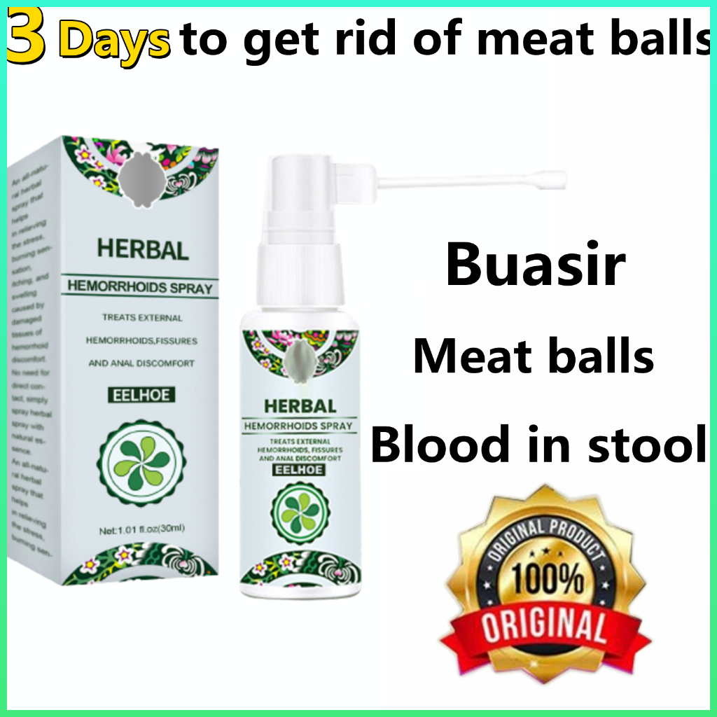 3PCS Krim Buasir Hemorrhoid Cream Spray Mixed Internal And External