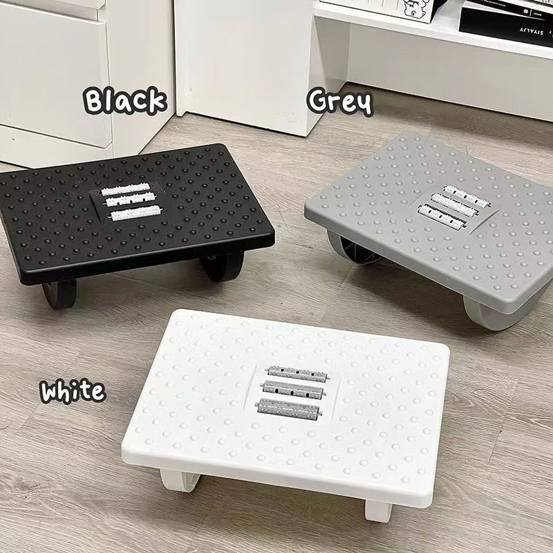 Ergonomic Foot Rest Office Under Desk With Foot Massage Roller Leg Rest