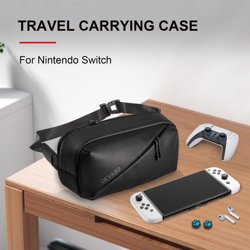 DEVASO Carrying Case Bag for Nintendo Switch/Steam Deck/ROG Ally