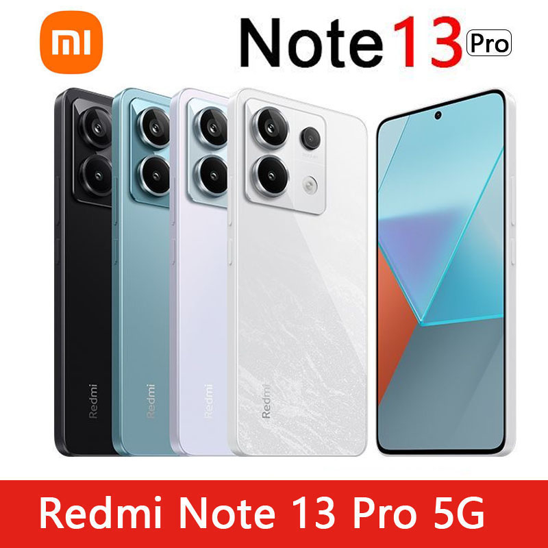 Xiaomi Redmi Note 13 Pro 5G, 16GB+512GB, 6.67 inch MIUI 14 Snapdragon 7s  Gen 2 Octa Core 4nm up to 2.4GHz, NFC, Network: 5G(Black)