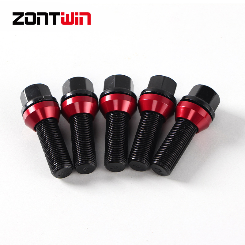 20x Alloy Wheel Bolts – Black 12x1.5 – For Vauxhall Astra 5 Stud (2004-2009) – WheelPartsDirect