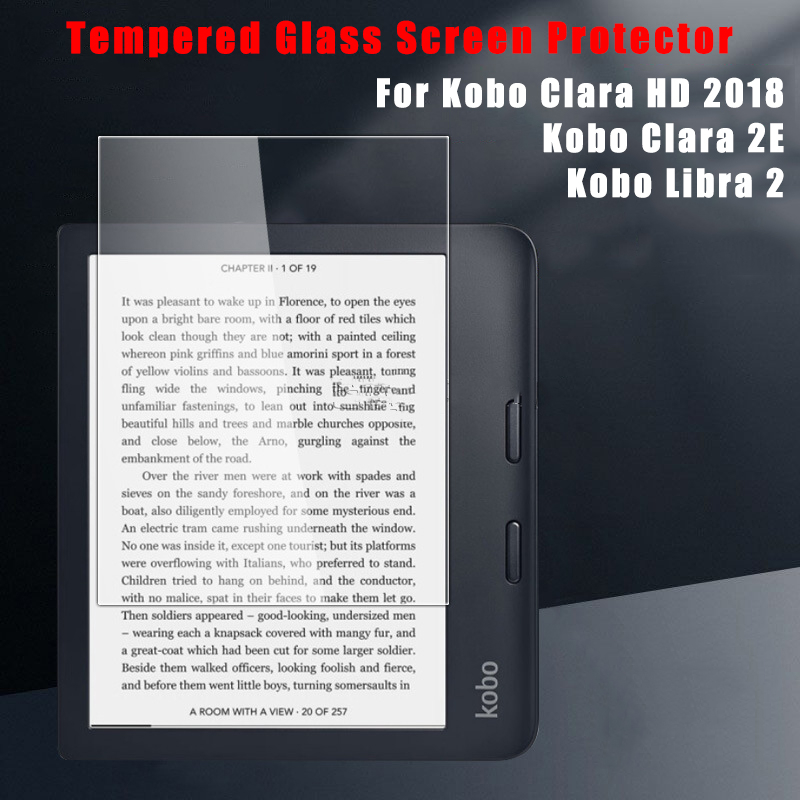 Screen Protector for Kobo Clara HD 2018 Libra H2O Colour 2 7.0inch