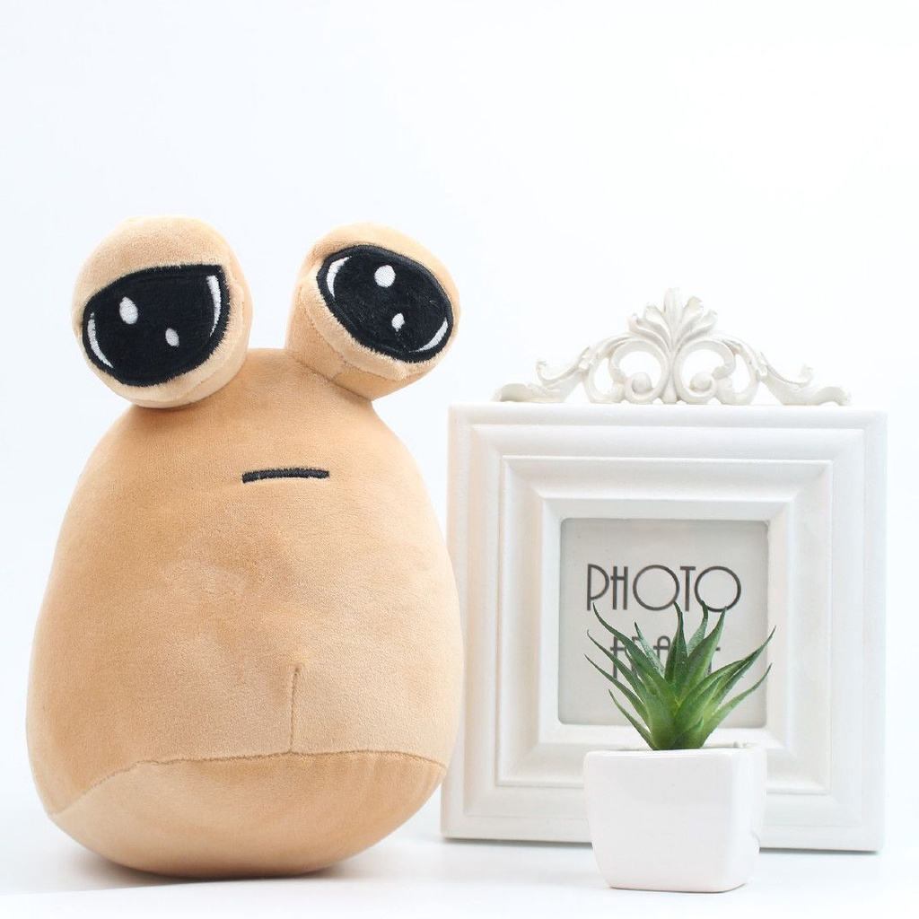 ONew Hot Game My Pet Alien Pou Plush Toy Furdiburb Emotion Alien