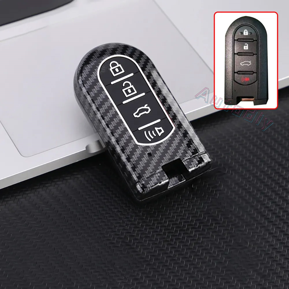 Perodua Bezza All-New Myvi AXIA Aruz Keyless Remote Carbon Fiber Hard ...