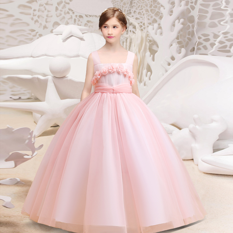 Girl Ball Princess Dress Girl Birthday Party Dress Flower Girl Dress