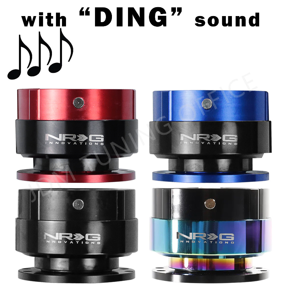 Car Steering Wheel Ding Sound Quick Release Racing Sport Steering Wheel