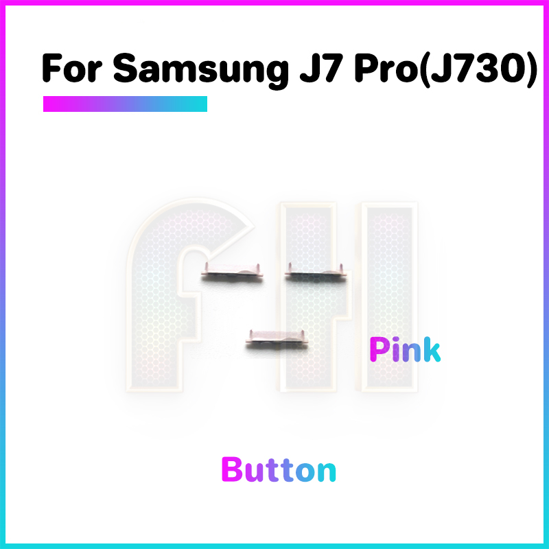 Power volume button flex For Samsung J7 Pro J730 Side key Switch ON OFF ...