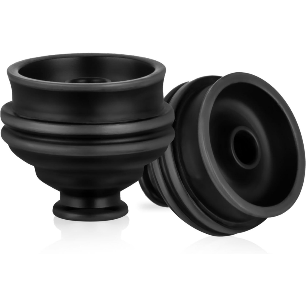 Hookah Bowl Clay Shisha Bowl with Spire Easy Pull Big Could for Better