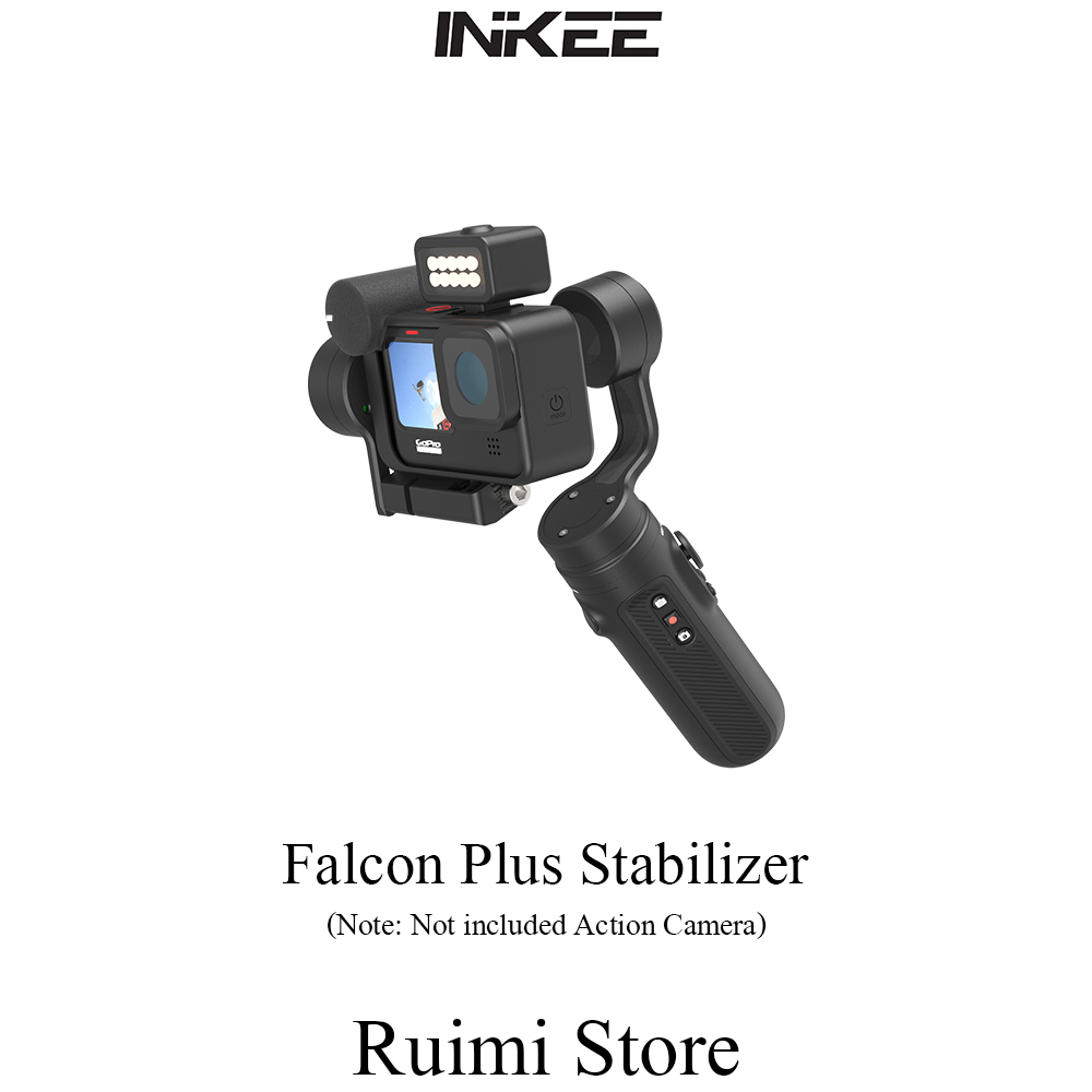 【New Upgrade】INKEE FALCON Plus 3Axis Action Camera Handheld Gimbal
