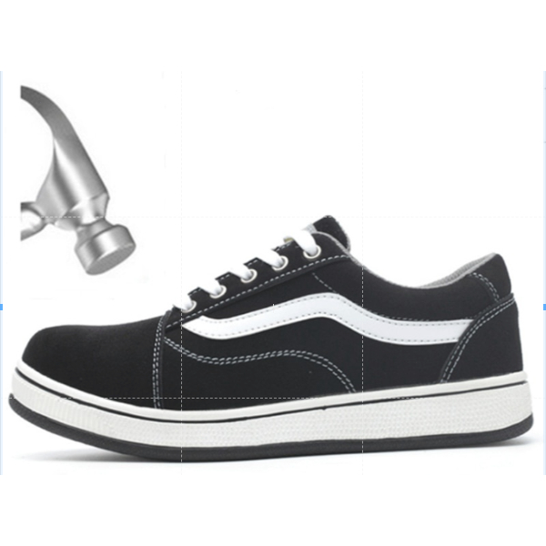 READY STOCK Men s Shoes Outdoor Waterproof and Breathable Work Safety Shoes Steel Toe Cap Safety Boots Designer Sneakers Shopee Malaysia