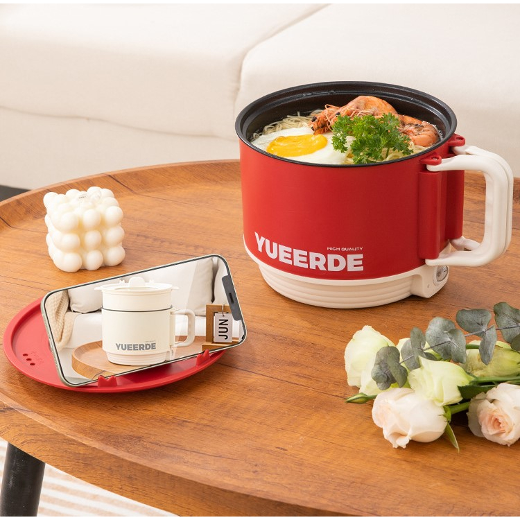 220v Mini Household Electric Cooking Pot NonStick Multi Cooker