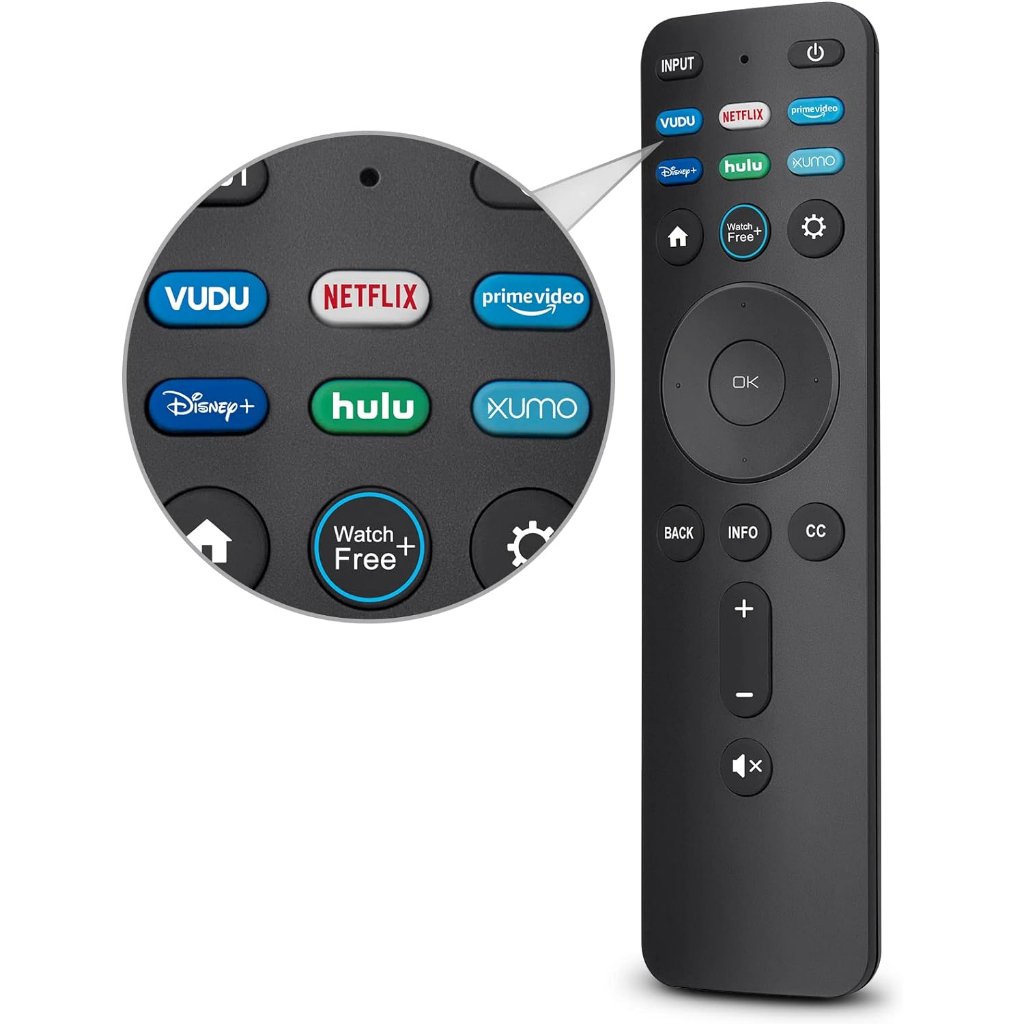 Universal Remote Replacement XRT260 for All VIZIO Smart TV Smartcast 4K ...