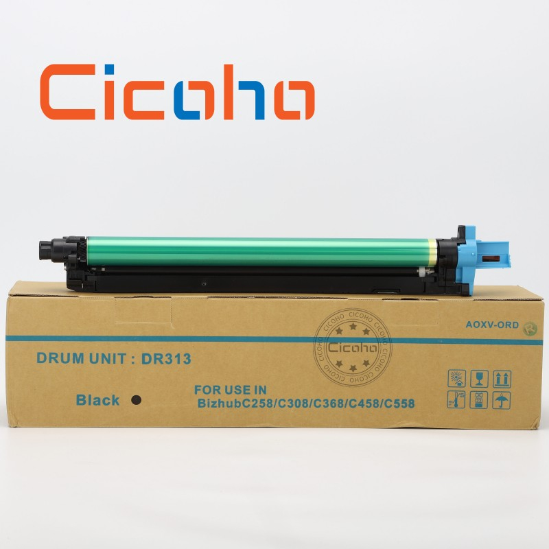 【cicoho】High Quality DR313 drum unit for konica minolta Bizhub C258