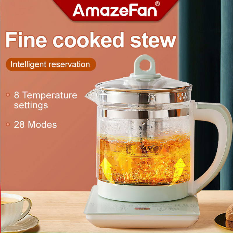 Health kettle home multi-functional insulation boiling tea ware glass ...