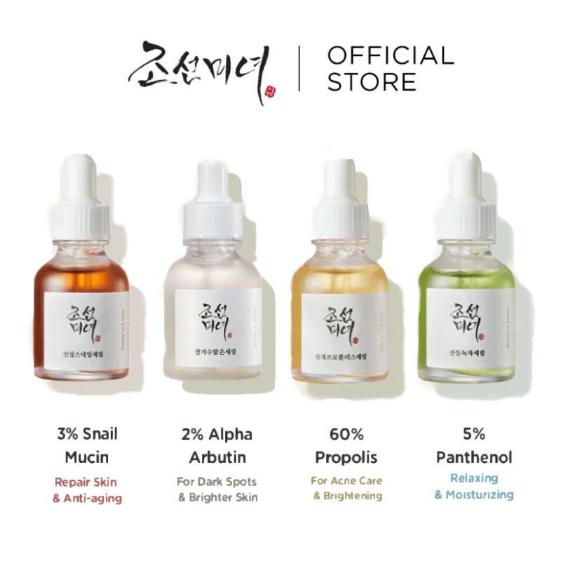 Beauty Of Joseon Revive Serum / Glow Deep Serum / Glow Serum / Calming ...