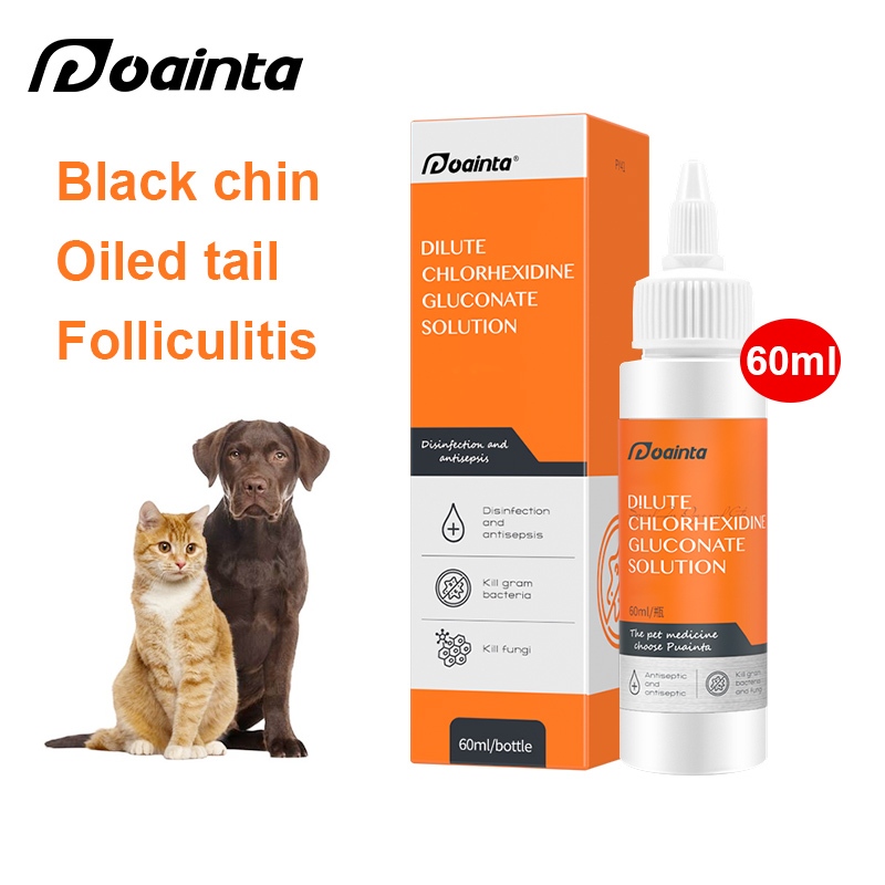 PUAINTA Black Chin Cleanser For Cat Cleaning Greasy Oily Tail Feline
