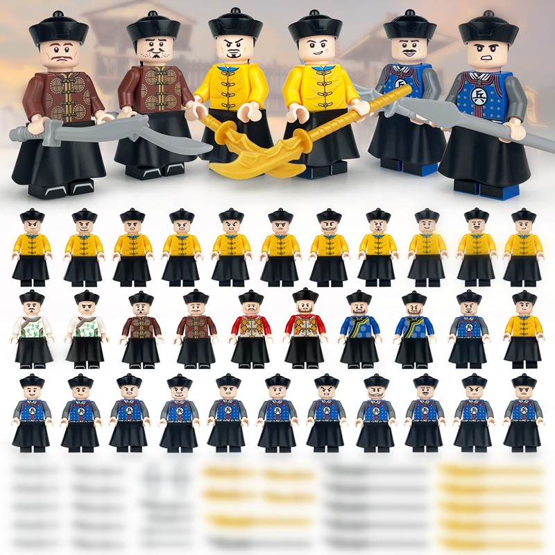 Ancient Royal Guards 12pcs/set Soldiers Series Building Blocks