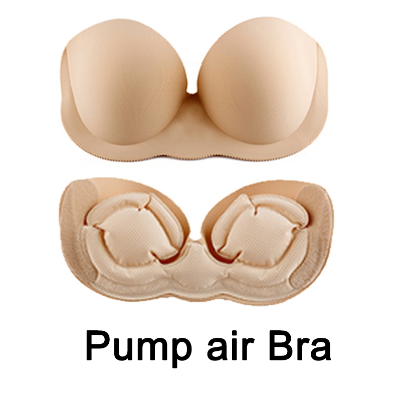 Dropshipping Varsbaby ladies seamless airbag push up wedding dress