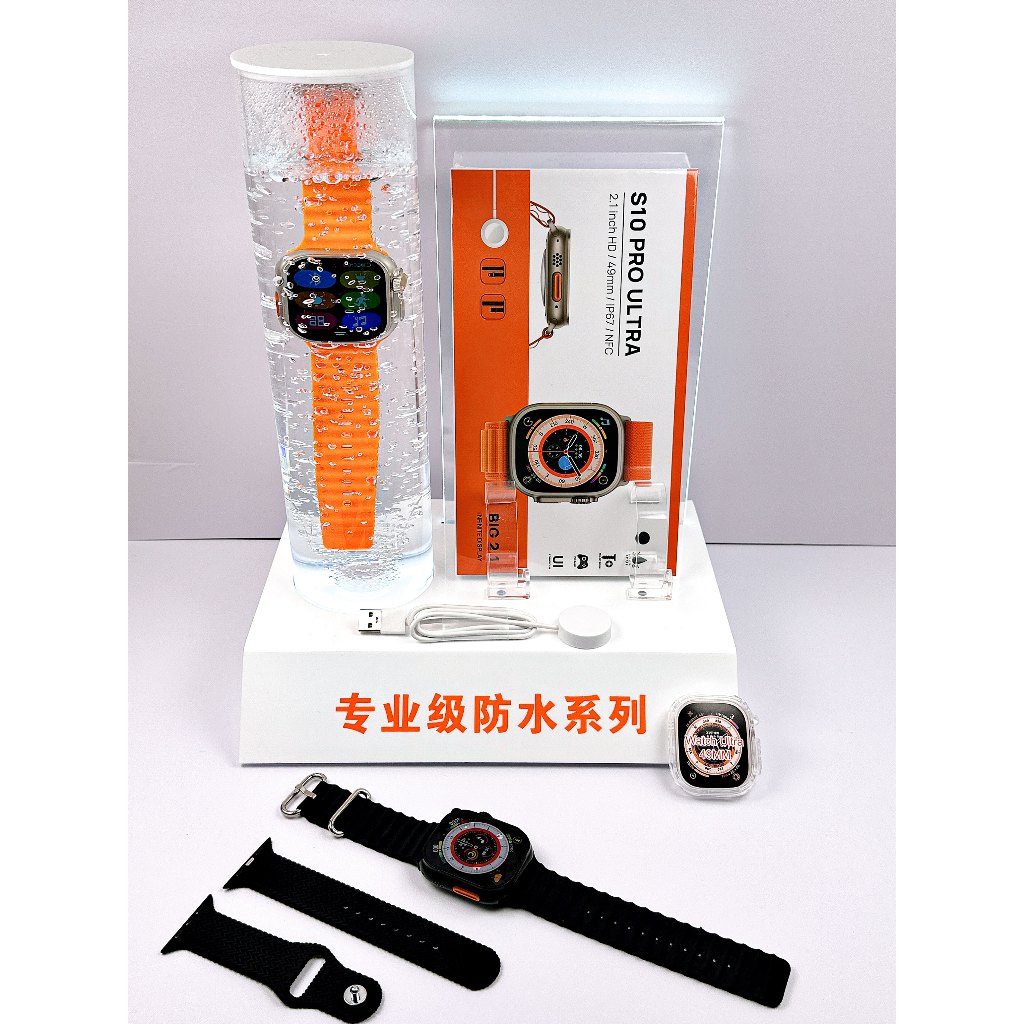 S10 Ultra Smartwatch Smart Watch Blood Sugar Waterproof Ultra Series 8 S9 Ultar sports watch Bluetooth call fitness health monitorin Shopee Malaysia