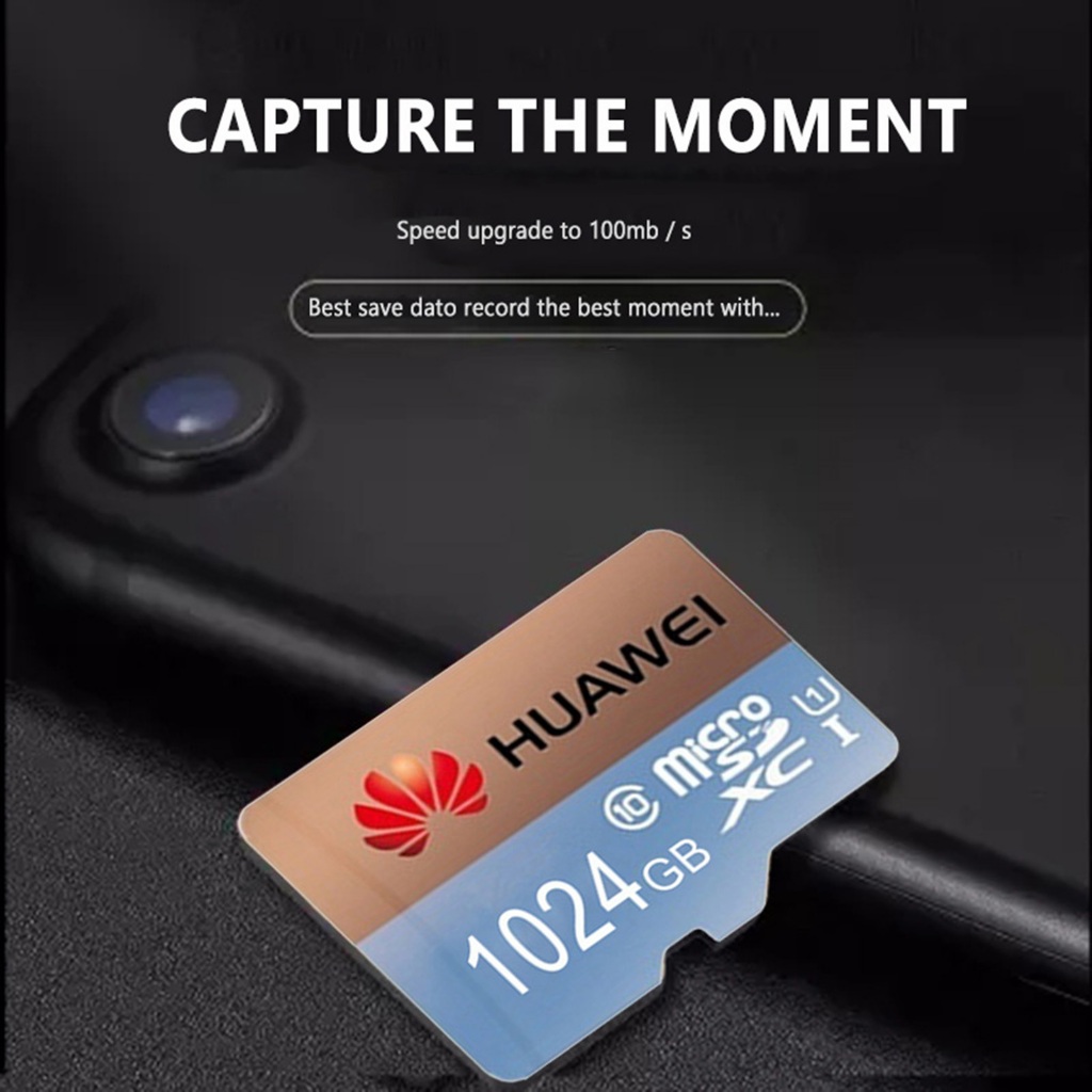Huawei SD card gray blue memory card 16/32/64/128/256GB 1T highspeed