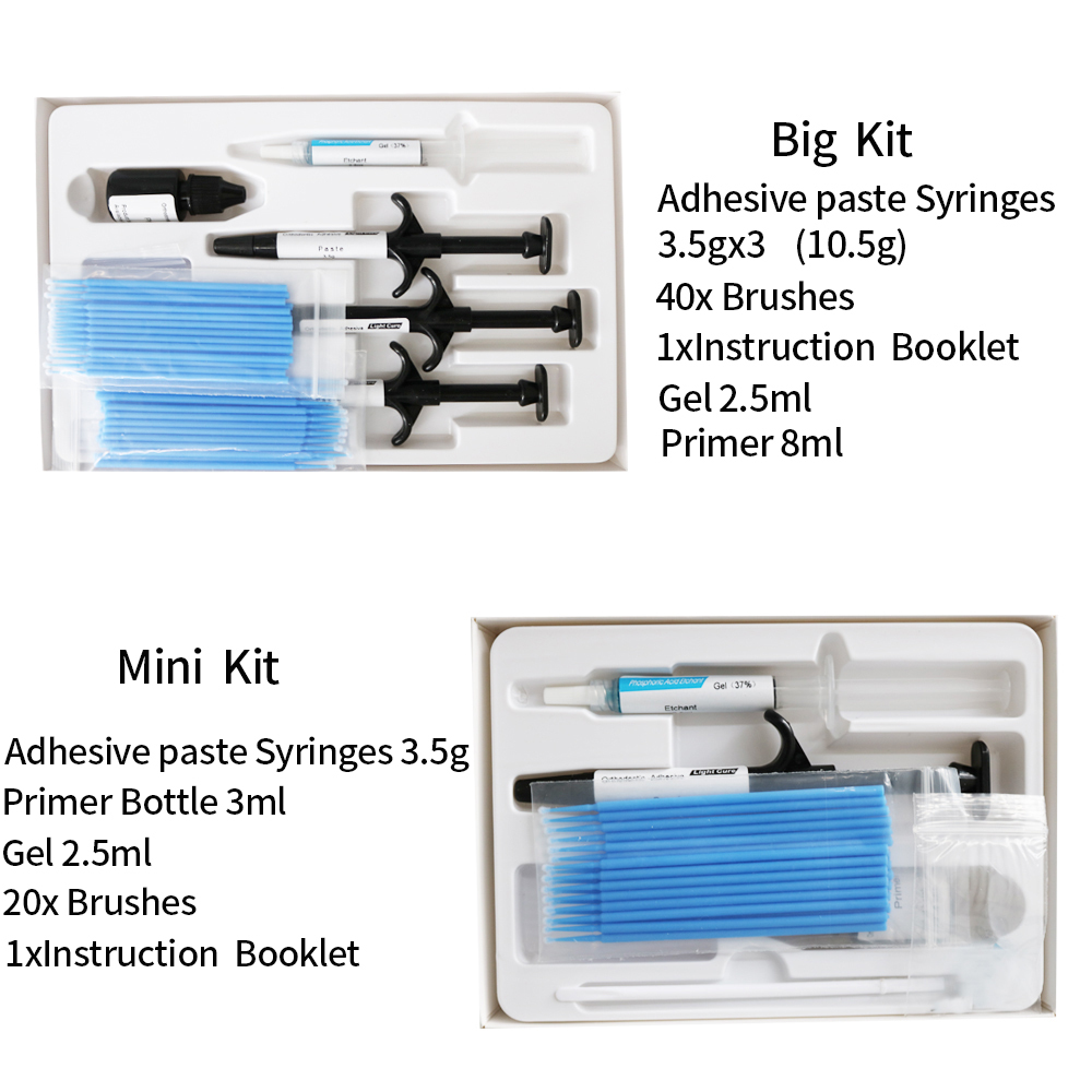 1box Dental Orthodontic Big Brand Light Cure Bonding Adhesive Kit ...