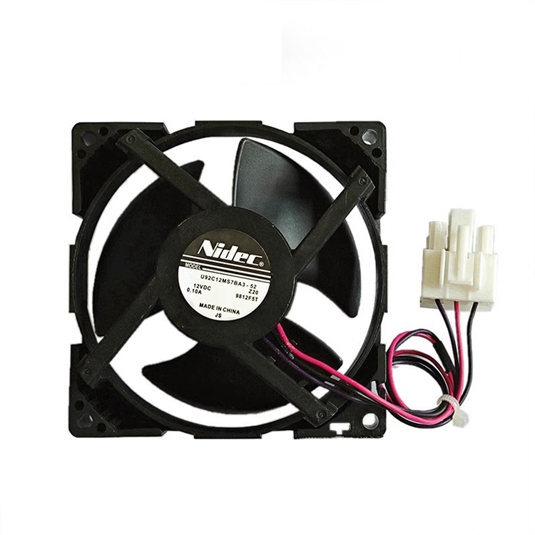 12V 0.1A Refrigerator Fan U92C12MS7BA352 Spare Parts for Midea