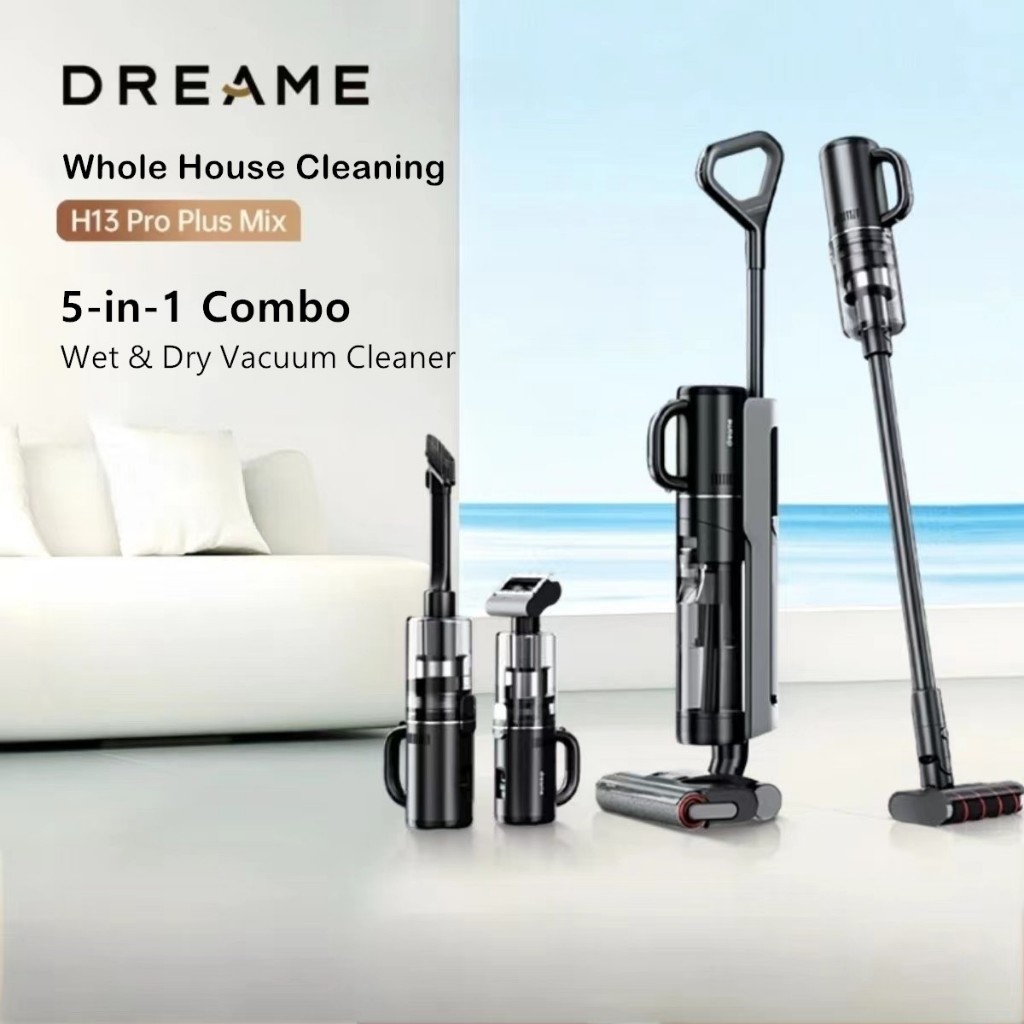 ORIGINAL Dream H13 Pro Plus Mix 5in1 Combo Wet & Dry Vacuum Cleaner