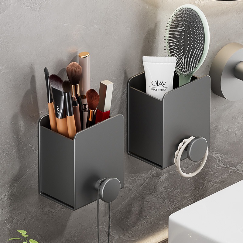 MEIDOO Aluminium Multifunctional Wall-Mounted Storage Rack | Shopee ...