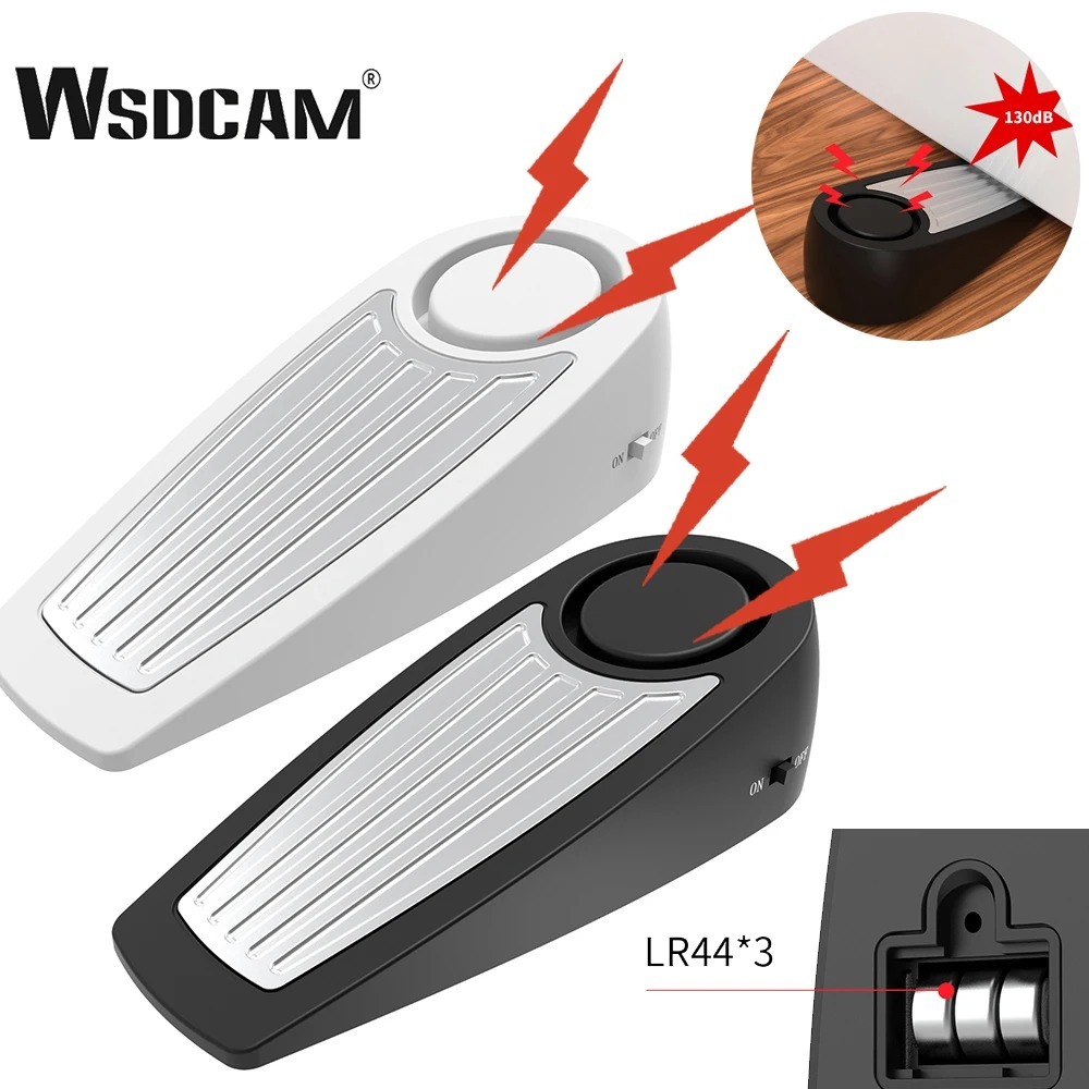 Wsdcam Door Stop Alarm Wireless Door Stopper with 120dB Security Alarm
